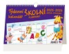 *H26  S38-26  stolní  Týdenní ŠKOLNÍ plánovací kalendář   NEW , 240x160(30)