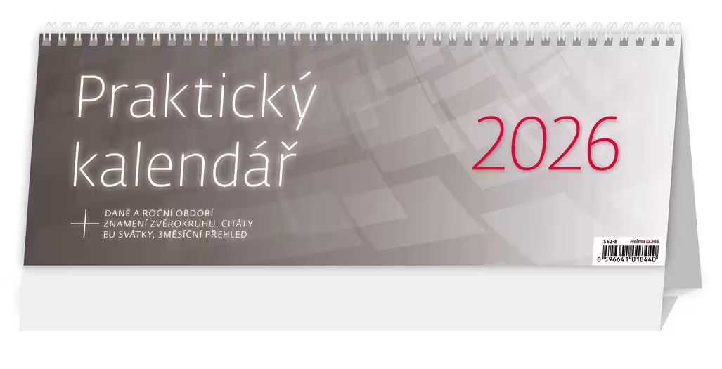*H26  S62-26-B  stolní  Praktický kalendář OFFICE , 336x121(35)