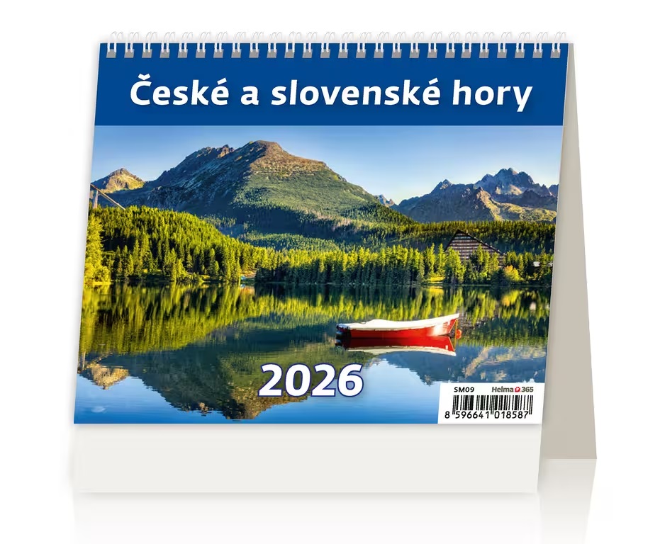 *H26  SM09-26  stolní  MiniMax České a slovenské hory , 171x139(25)
