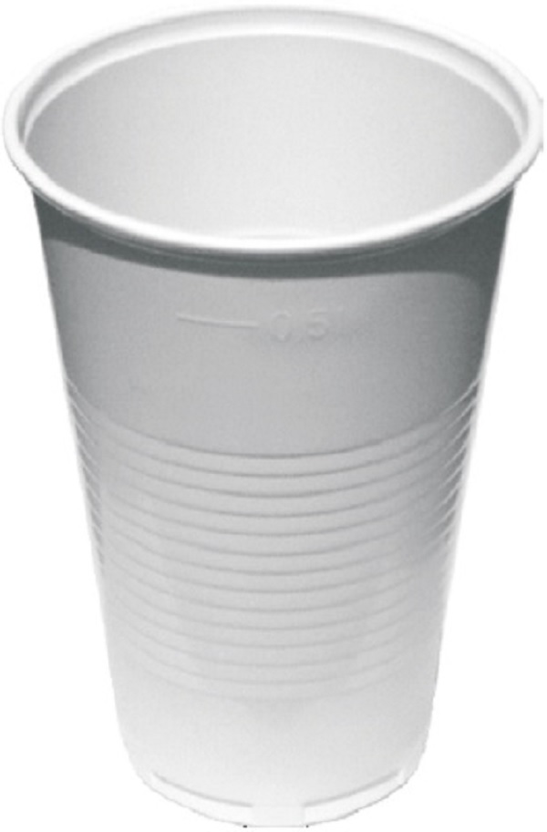 Kelímek 0,5l/ 50ks bílý  PP pr.95mm    73205
