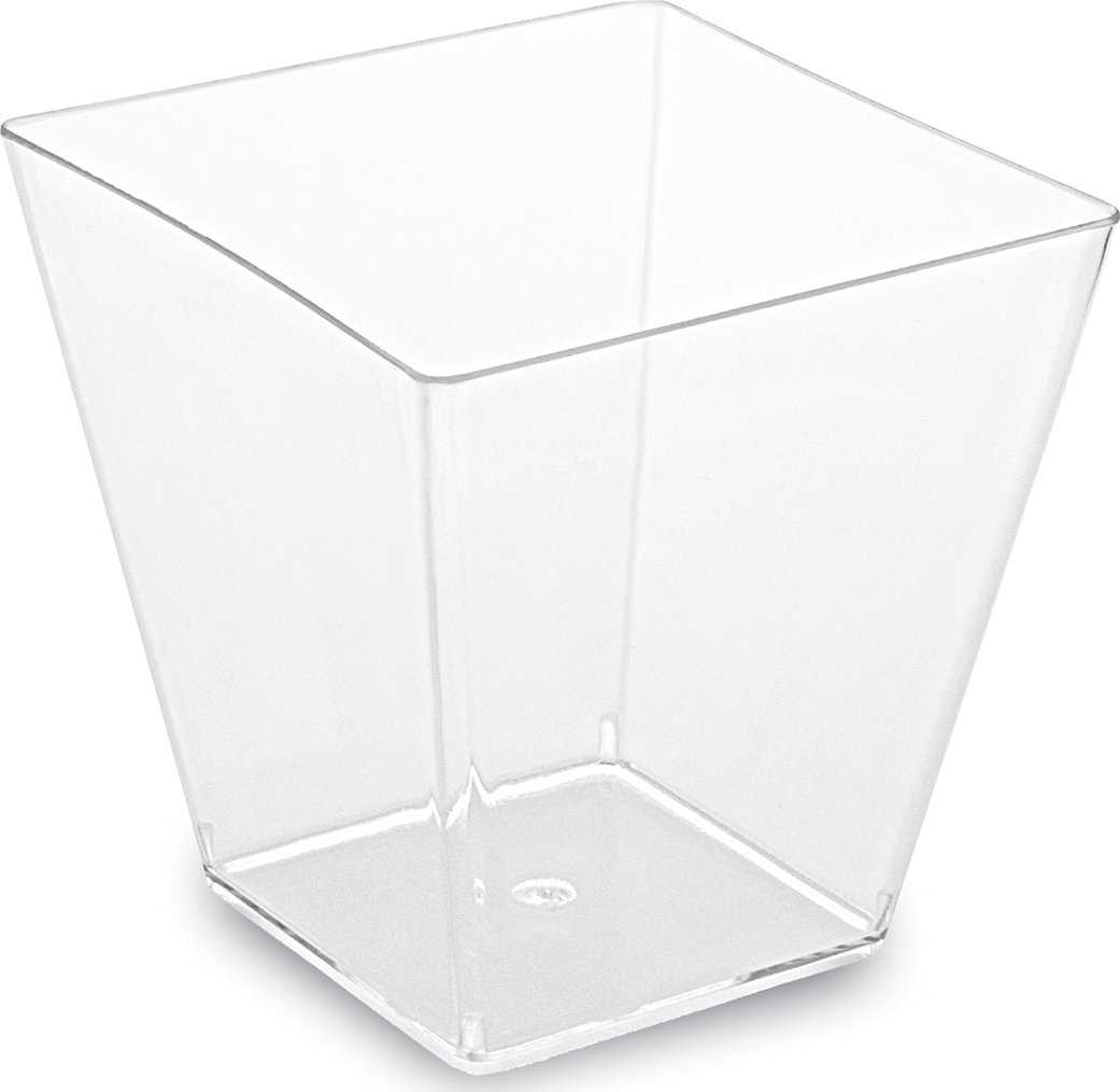 Kelímek hranatý Fingerfood 7,2x7,2x7,2 - 230ml/20ks     66331