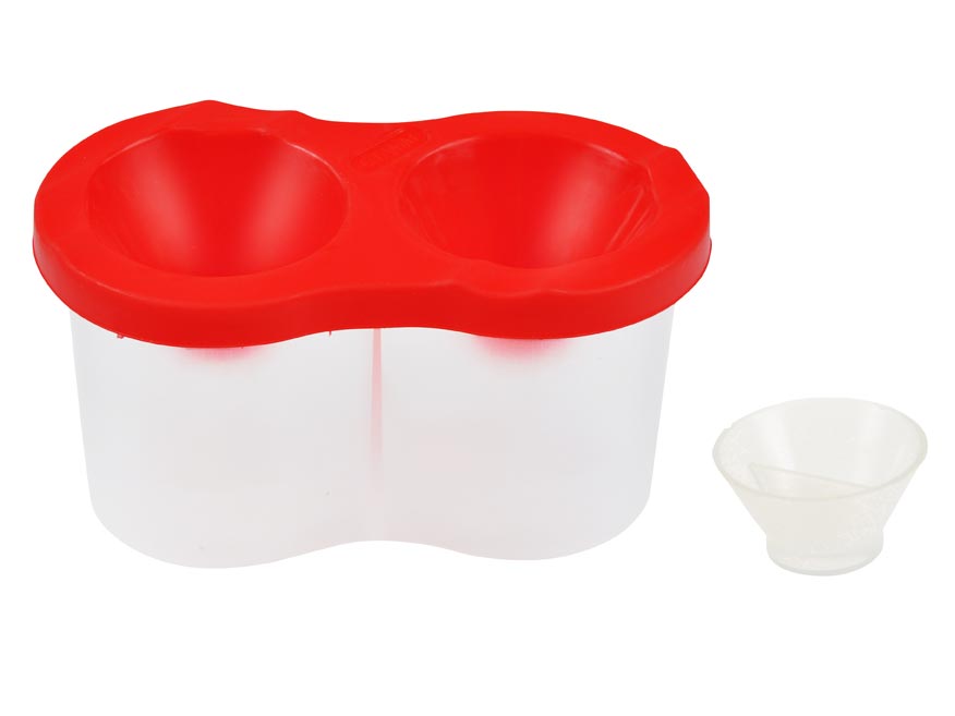 Kelímek na vodu double 11x6,5cm 6300374