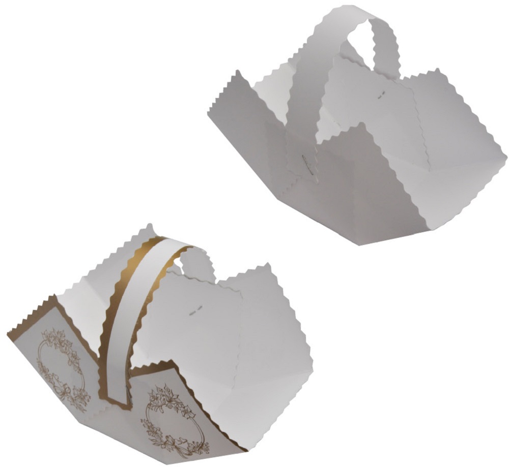 Košíčky svatební - bílé LIKA 