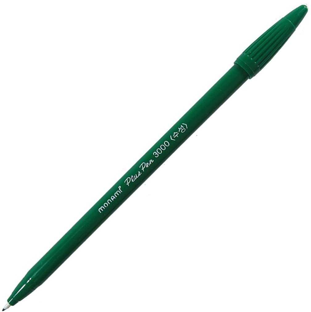 MONAMI Popisovač  Plus Pen 3000 GREEN