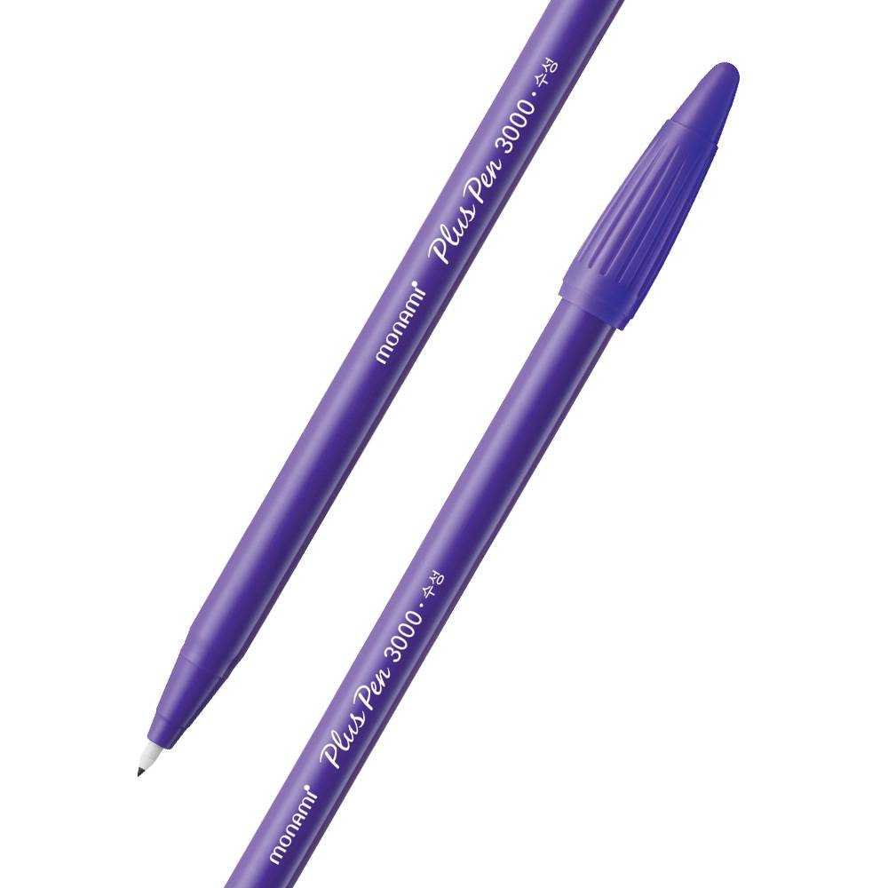 MONAMI Popisovač  Plus Pen 3000 PURPLE