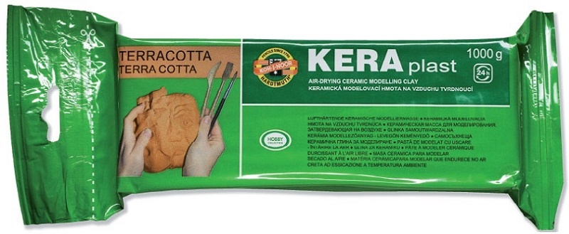 Modelovací hmota KERA 1000g terakota  131707