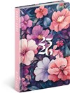 *P26  PGD-35531-V  NOTIQUE 18měsíční diář Petito – Kytice 2025/2026, 11 x 17 cm