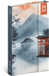 *P26  PGD-35539-Z  NOTIQUE Týdenní magnetický diář Japonsko 2026, 13 x 21 cm