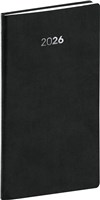 *P26  PGD-KAPBA-6120  NOTIQUE Kapesní diář Balakon 2026, černý, 9 x 15,5 cm