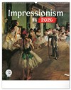 *P26  PGN-35187-L  NOTIQUE Nástěnný kalendář Impresionismus 2026, 48 x 56 cm