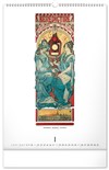 NOTIQUE Nástěnný kalendář Alfons Mucha