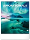 *P26  PGN-35509-L  NOTIQUE Nástěnný kalendář Polární záře 2026, 30 x 34 cm