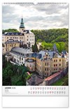 NOTIQUE Nástěnný kalendář Hrady a zámky