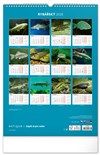 NOTIQUE Nástěnný kalendář Rybářský