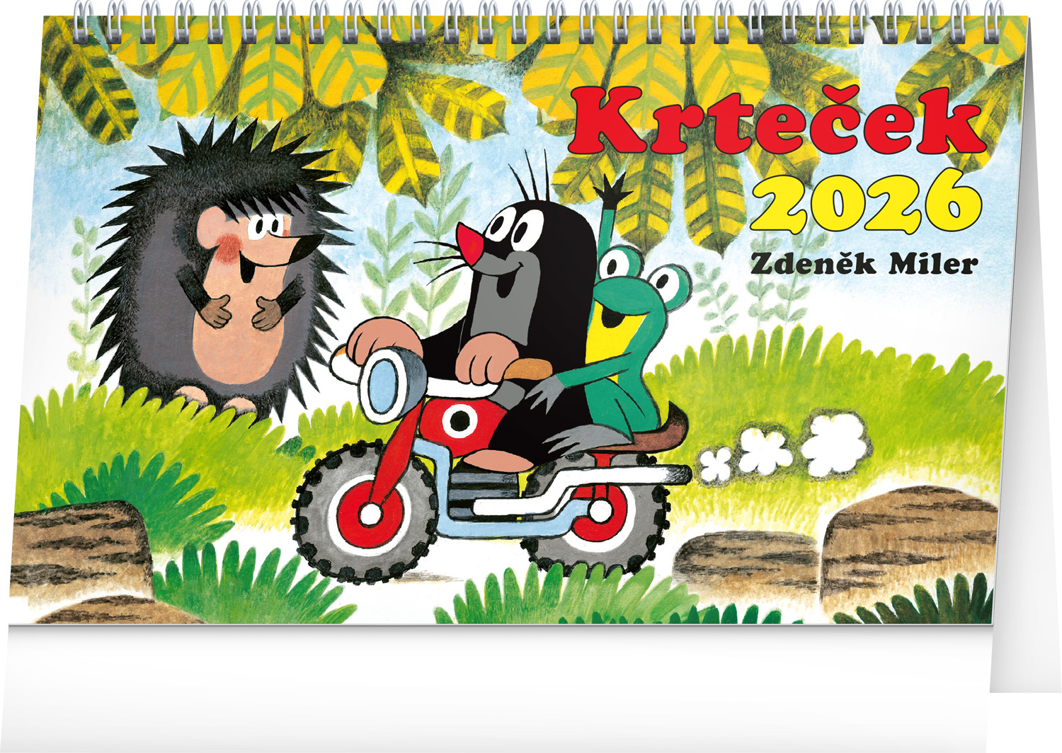 *P26  PGS-35314  NOTIQUE Stolní kalendář Krteček 2026, 23,1 x 14,5 cm