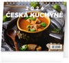 *P26  PGS-35340  NOTIQUE Stolní kalendář Česká kuchyně 2026, 16,5 x 13 cm
