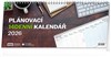 *P26  PGS-35704  NOTIQUE Stolní kalendář Pracovní 2026 – 14denní, 33 x 14,5 cm