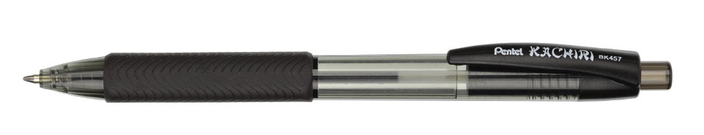 PENTEL BK457A-A pero kuličkové KACHIRI 0,7mm černé  (jednoráz)