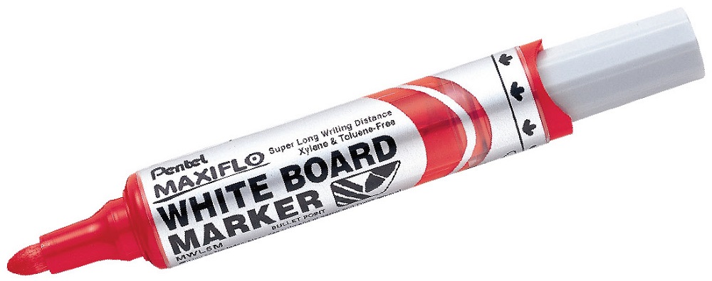 PENTEL MWL5M-B MAXIFLO popis.smaz.červený