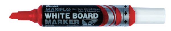 PENTEL MWL6M-B MAXIFLO popis. červený