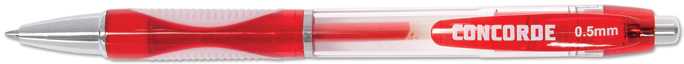 Pero gelové Fortuna červené A65644 Concorde