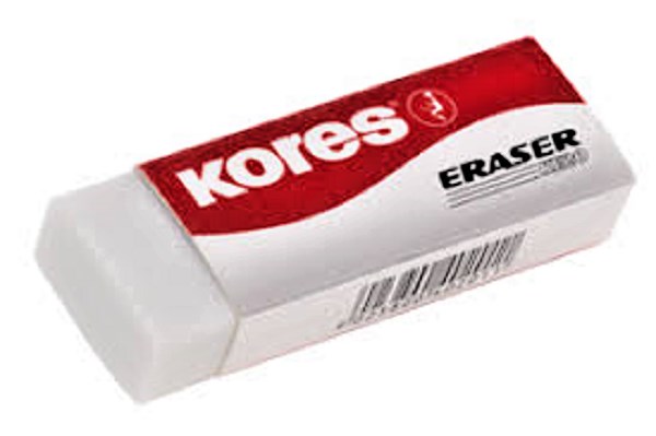 Pryž Kores KE30 bílá 40x21x10 40301.01