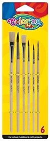 Sada štětců/ 6ks Colorino R89415PTR