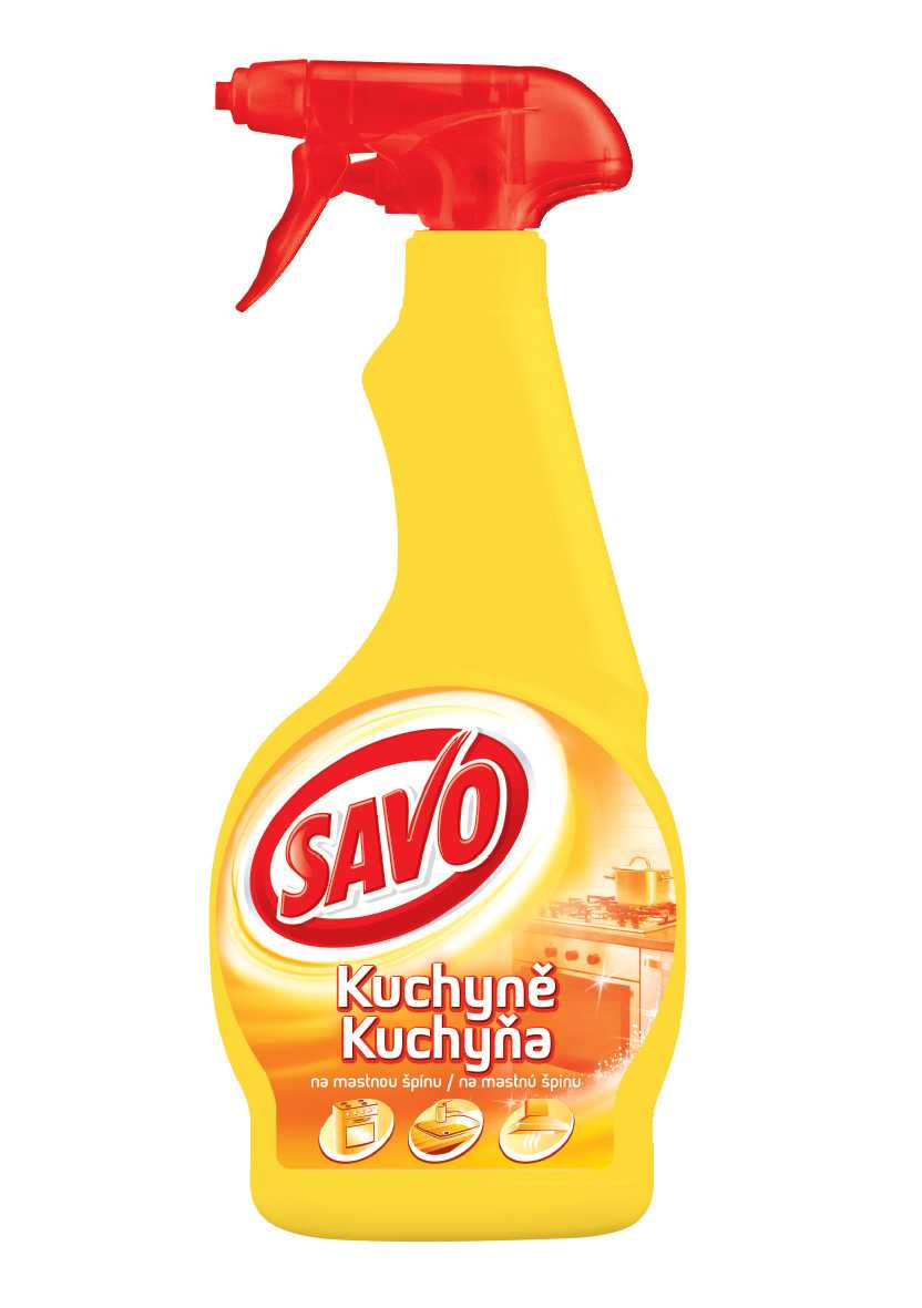 Savo Glanc čistič kuchyně 500ml pump.