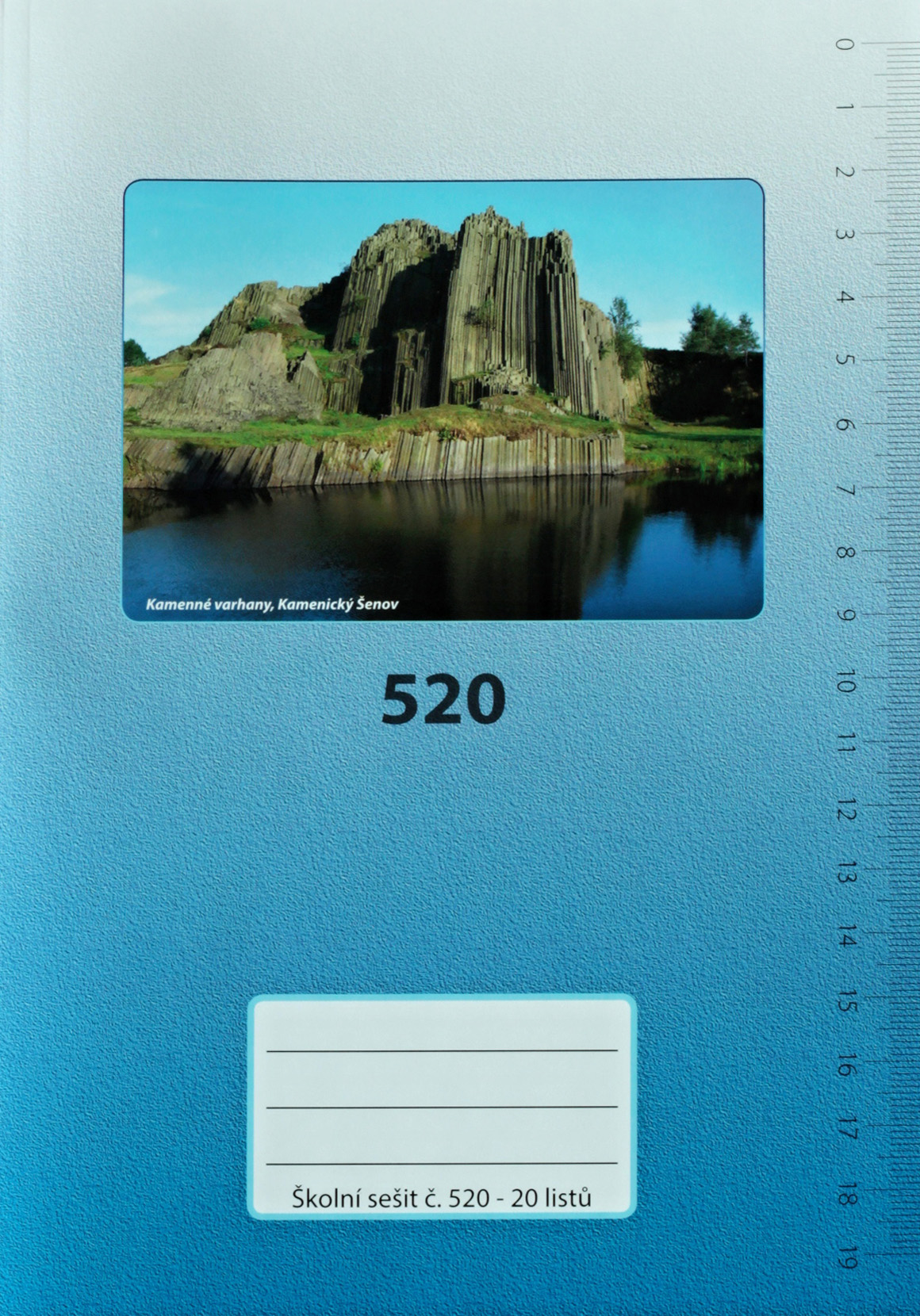 Sešit 520 bezdřevý  A5 20 listů  čistý