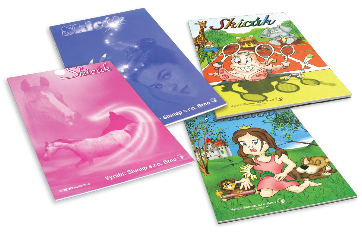 Skicák A4 LK 420 CT 20listů 500.04