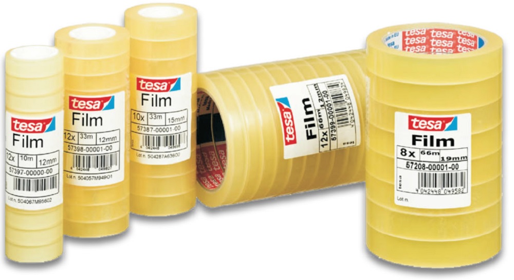 TESA kancelářská páska 19mm x 33m transparent