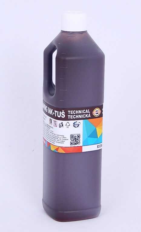 Tuš 1417 HNĚDÁ vytahovací 1000g   (0141700903KK)