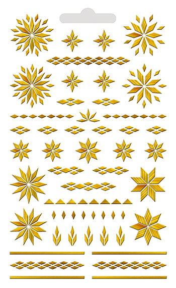 Velikonoční vodové obtisky na vajíčka- slámové 561