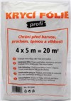 Zakrývací plachta 4x5m (20m2)            KR20