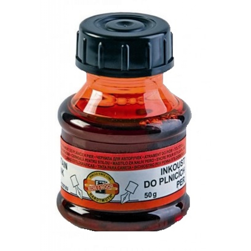 inkoust červený 50g