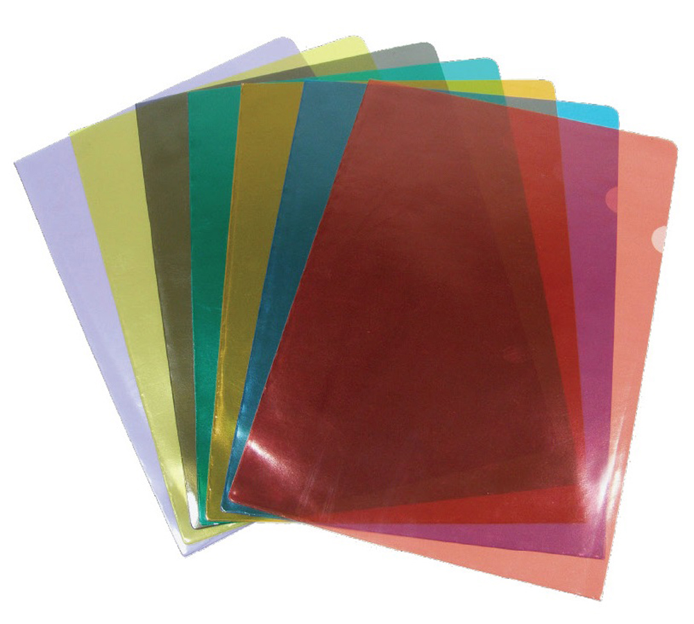 obal A4 L PVC červený