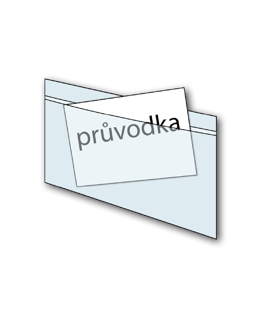 obálky na průvodní listy DL 225x125
