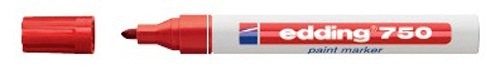 popisovač EDDING 750 červený
