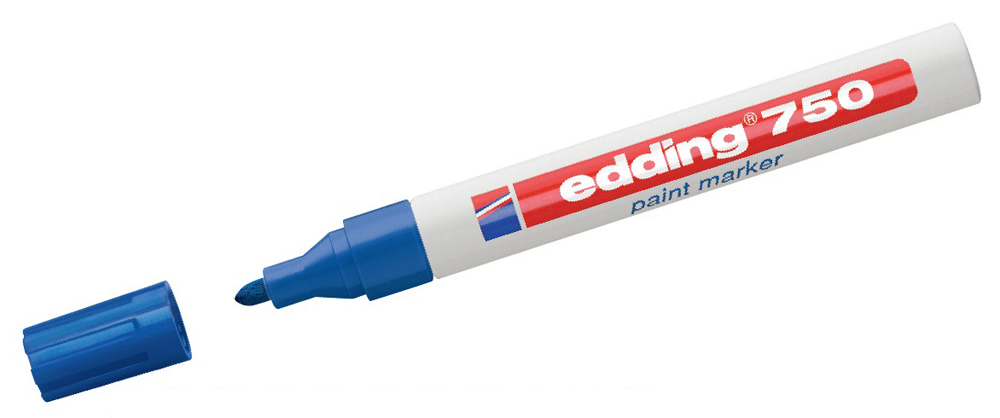 popisovač EDDING 750 modrý