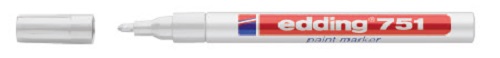 popisovač EDDING 751 bílá