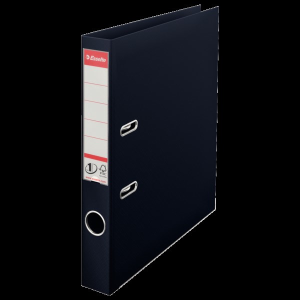 pořadač s pákou A4/50 černý celopl.ESSELTE 811470