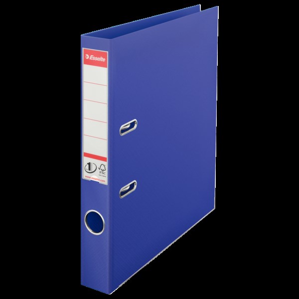 pořadač s pákou A4/50 fial. celopl.ESSELTE 811540