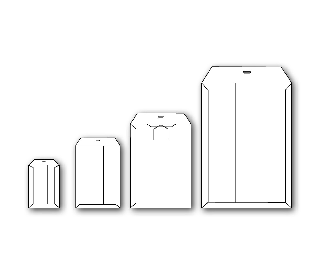 prostorová taška -kartonová B4 275x360mm 244.00